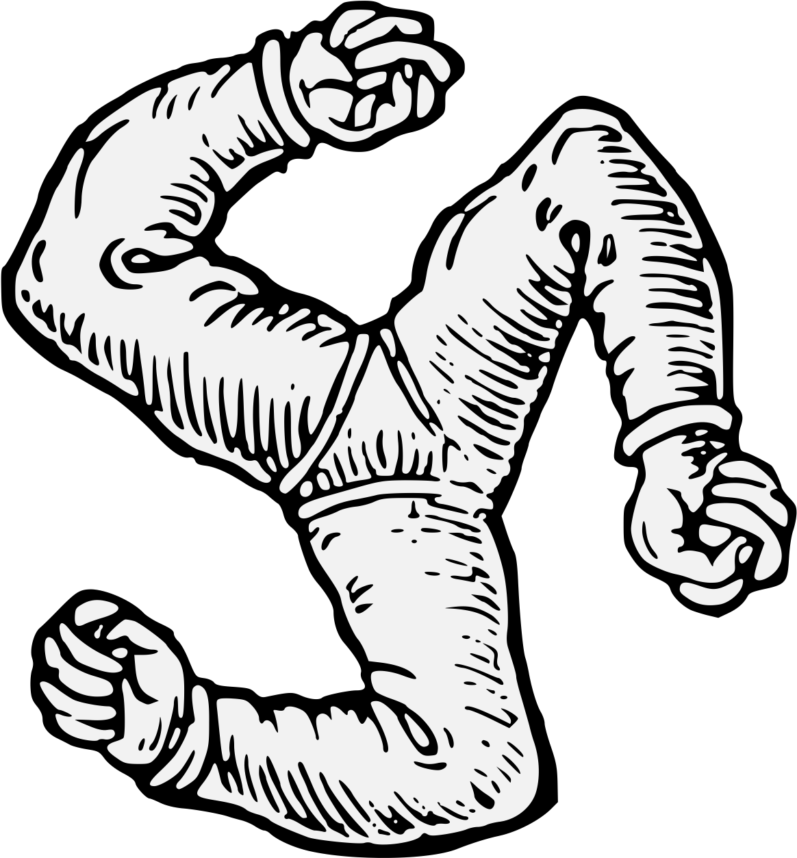 Details, Png - Arm Heraldry (1183x1260), Png Download