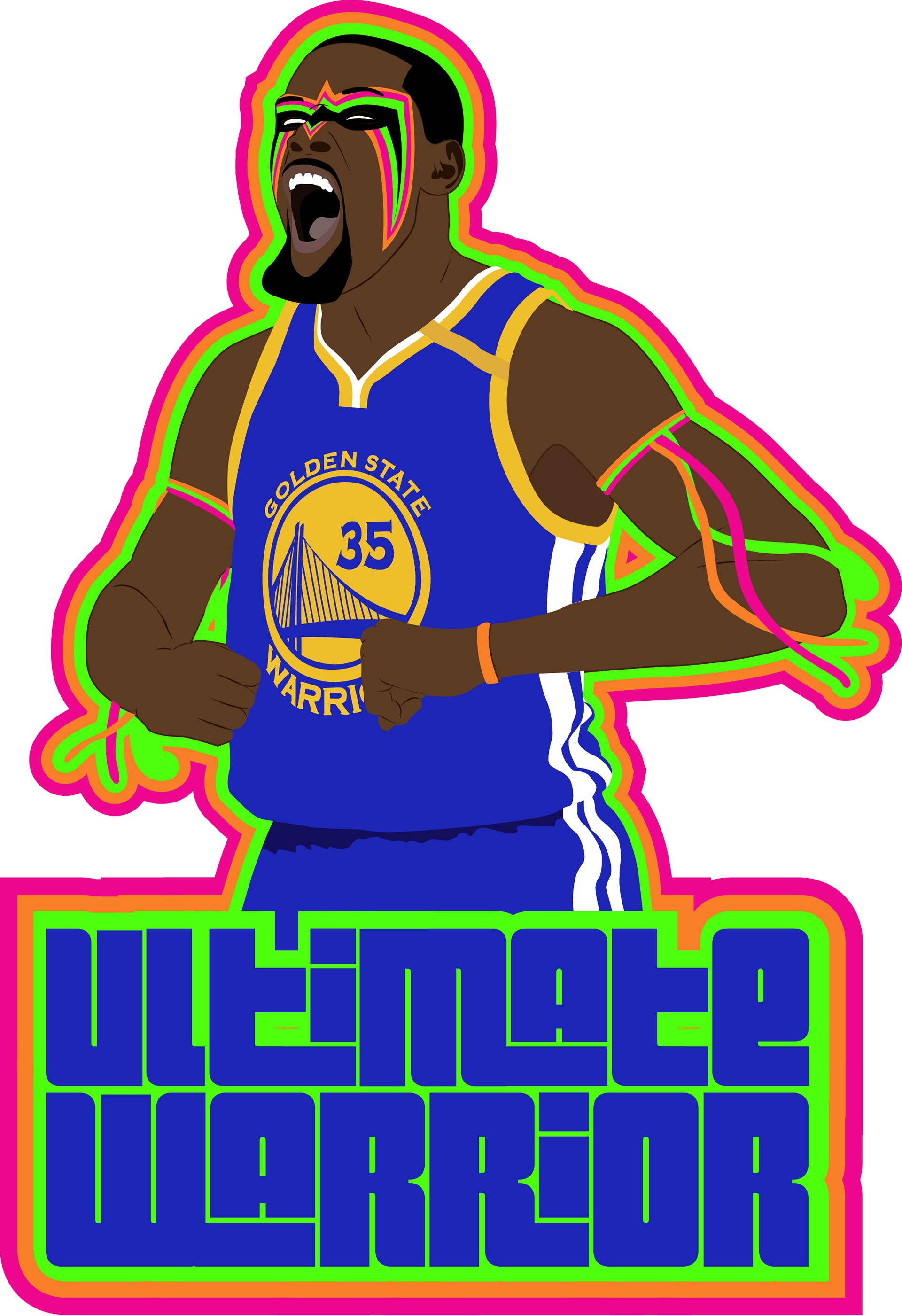 Kevin Durant Ultimate Warrior Illustration - Durant Ultimate Warriors (1920x2801), Png Download