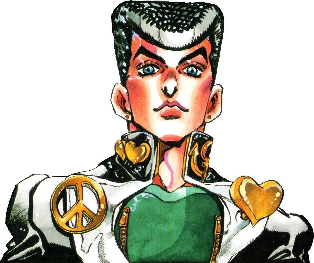 Load 2 More Imagesgrid View - Josuke Higashikata Transparent (1097x935), Png Download