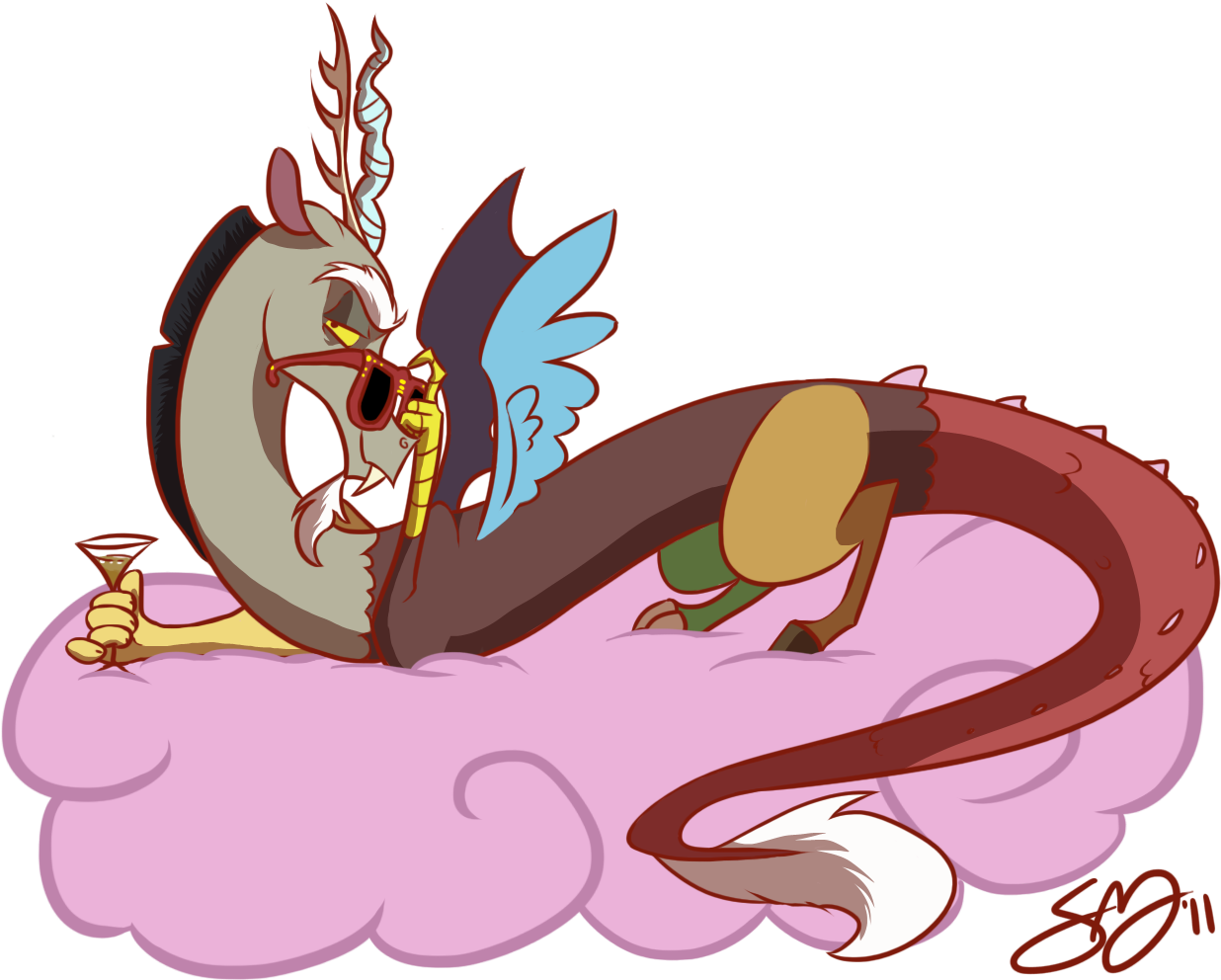 Discord- My Little Pony - My Little Pony: Friendship Is Magic (800x615), Png Download