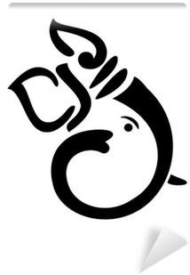 Ganapati Png Download - Ganesha Black And White (400x400), Png Download