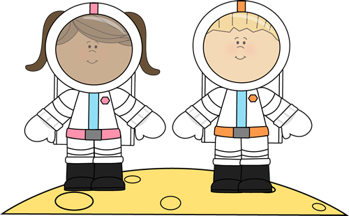 Jpg Freeuse Library Collection Of For Kids High Quality - Astronauts Clipart (500x310), Png Download