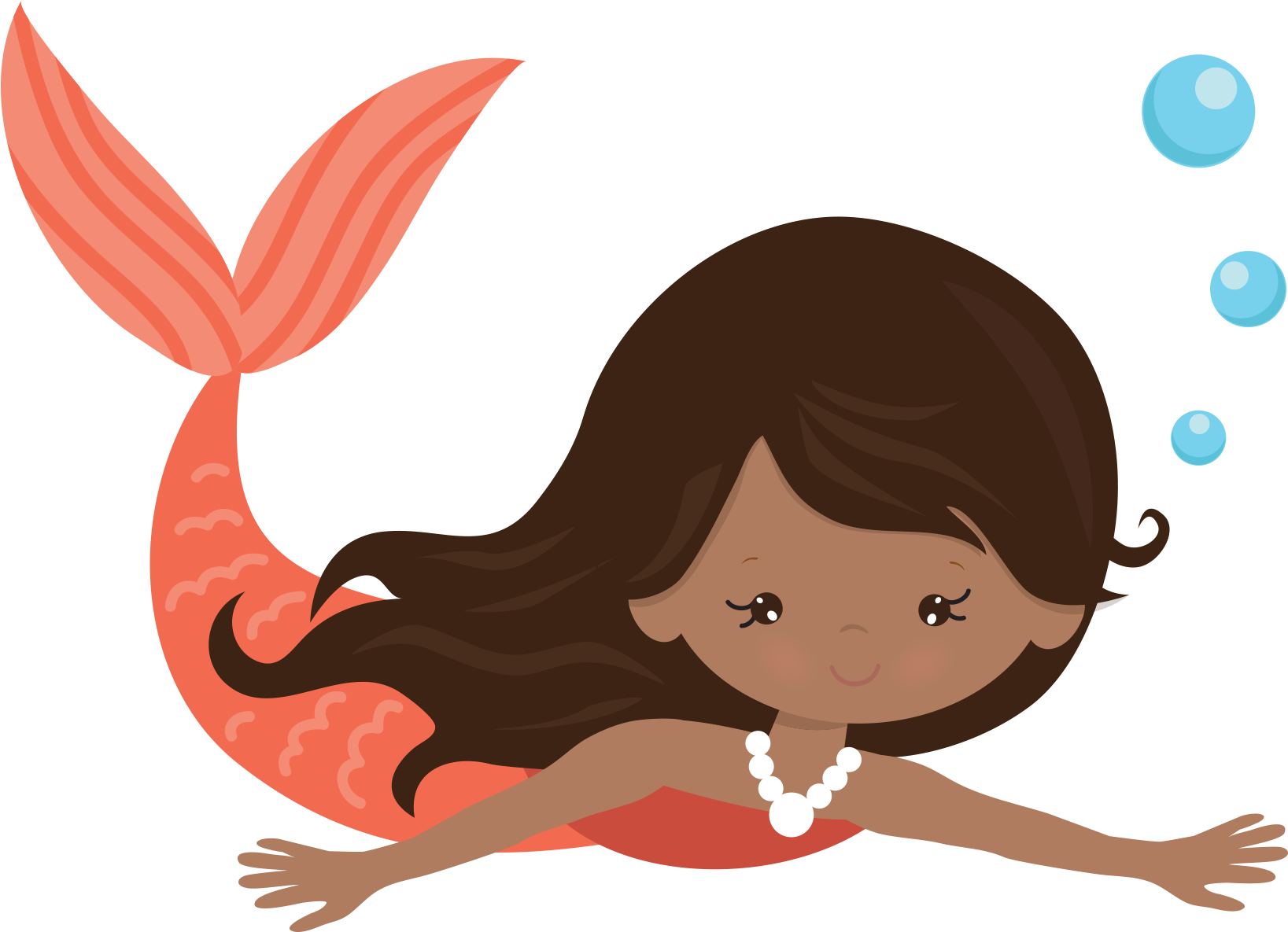 Clipart Png Mermaid - Clip Art (1800x1800), Png Download