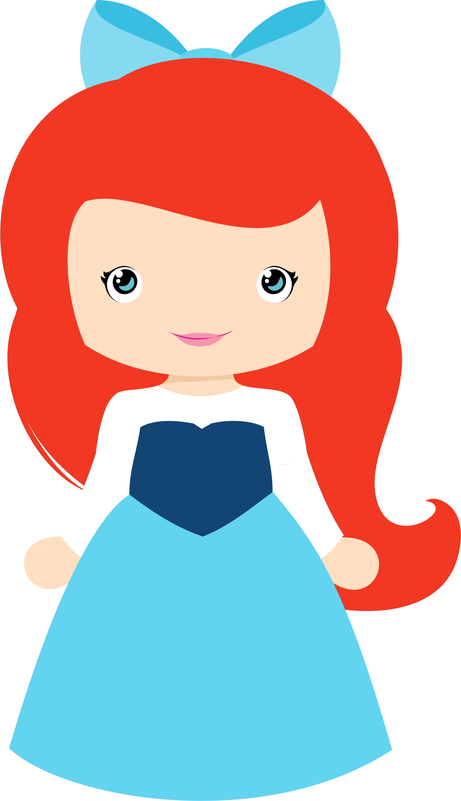 Disney Princess - Little Disney Princess Png (900x1562), Png Download