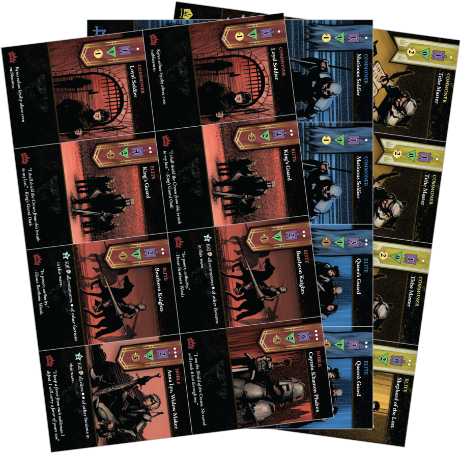 Shadow Throne Print And Play (1000x1000), Png Download