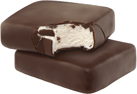 Dark Chocolate - Ice Cream Covered In Chocolate (590x404), Png Download