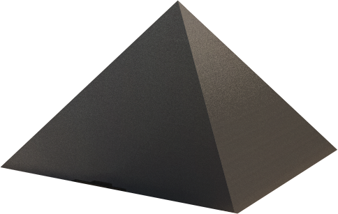 3d Pyramid Png Jpg Freeuse Download - Triangle (484x307), Png Download