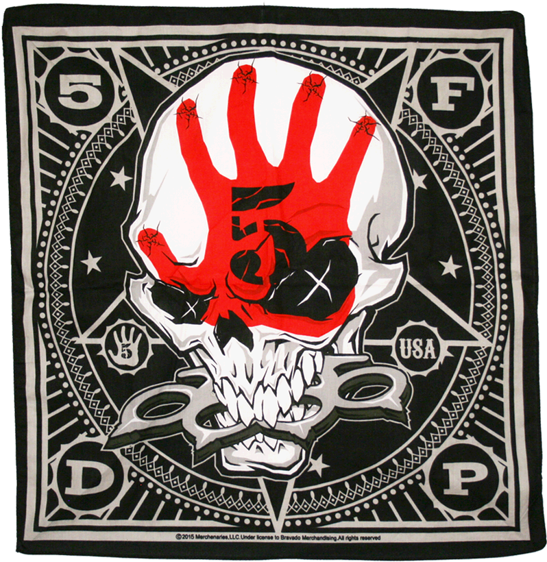 Obey Bandana - Bandana Five Finger Death Punch (1000x1000), Png Download