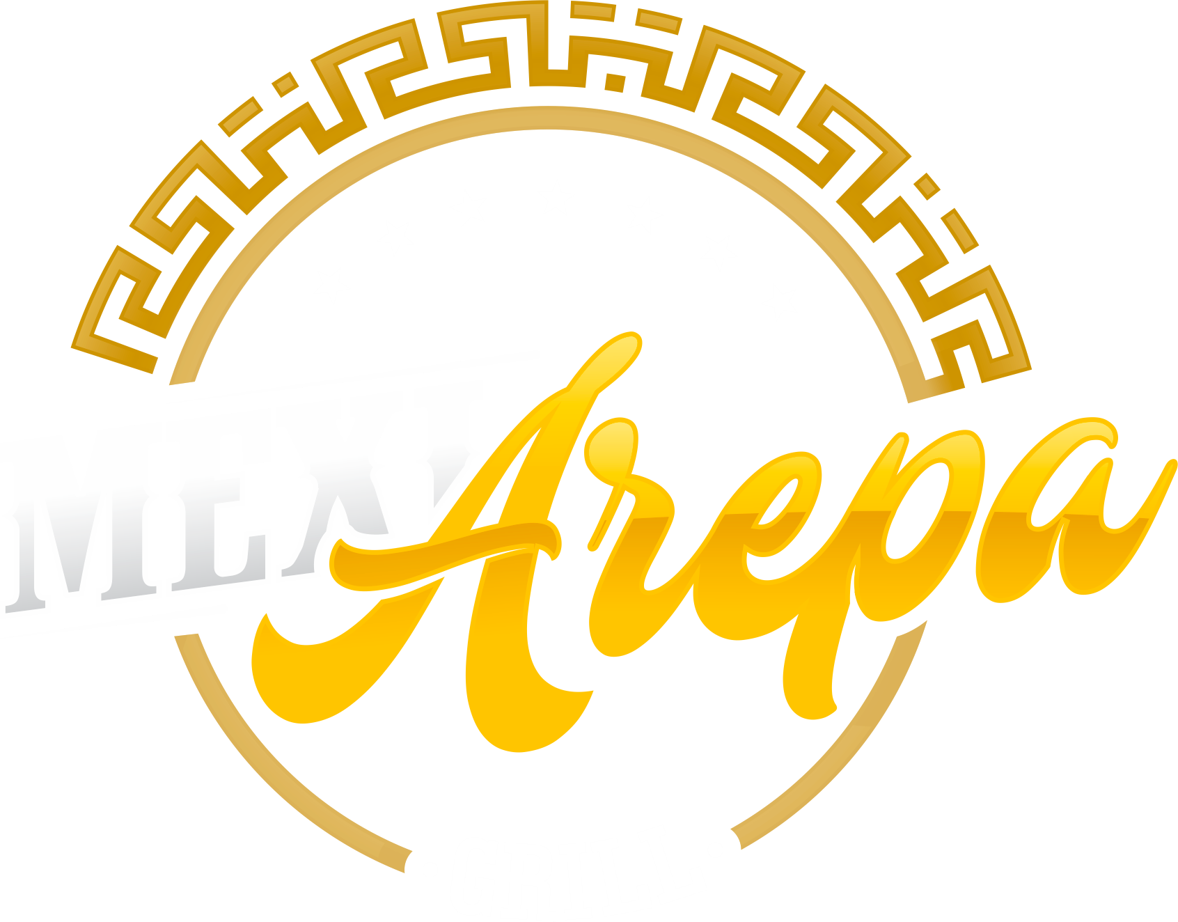 Mexiarepa Grill - Versace Circle (1692x1324), Png Download