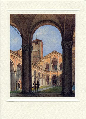 Milan In Color - Triumphal Arch (400x400), Png Download