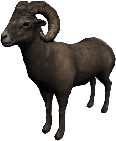 Bighorn Sheep - Red Dead Redemption Goat (640x480), Png Download
