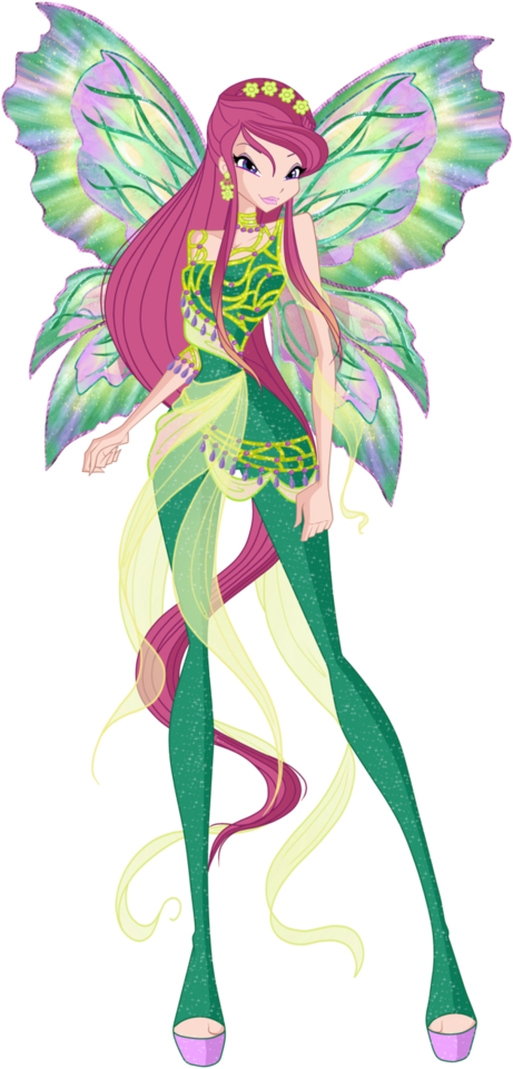 Fairy Clipart Clothes - World Of Winx Roxy Dreamix (749x1066), Png Download