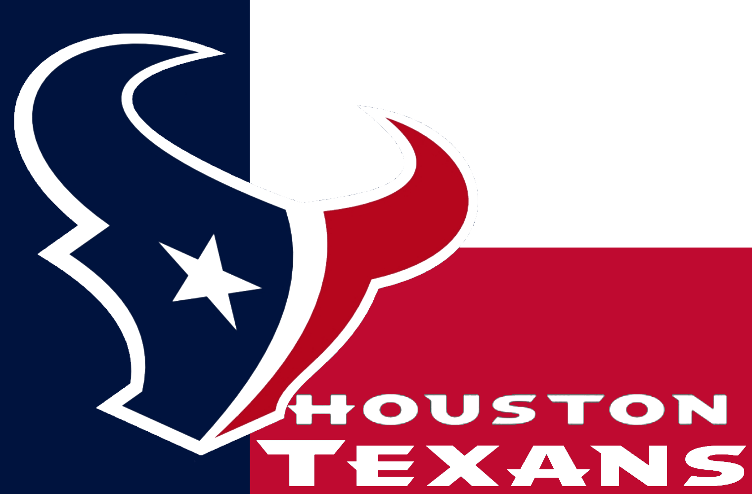 Houston Texans Flag Logo (1521x1000), Png Download