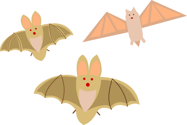 Bat Svg Clip Arts 600 X 401 Px (600x401), Png Download