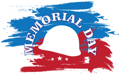 Happy Memorial Day - Memorial Day (484x252), Png Download