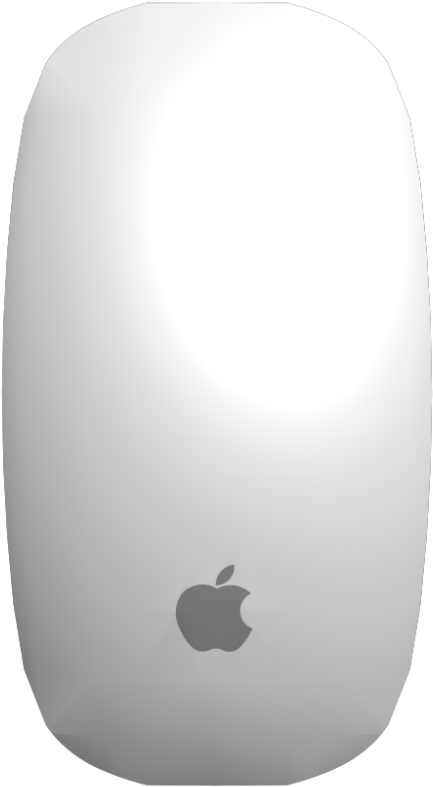 Apple Mouse Png - Porcelain (1000x1000), Png Download