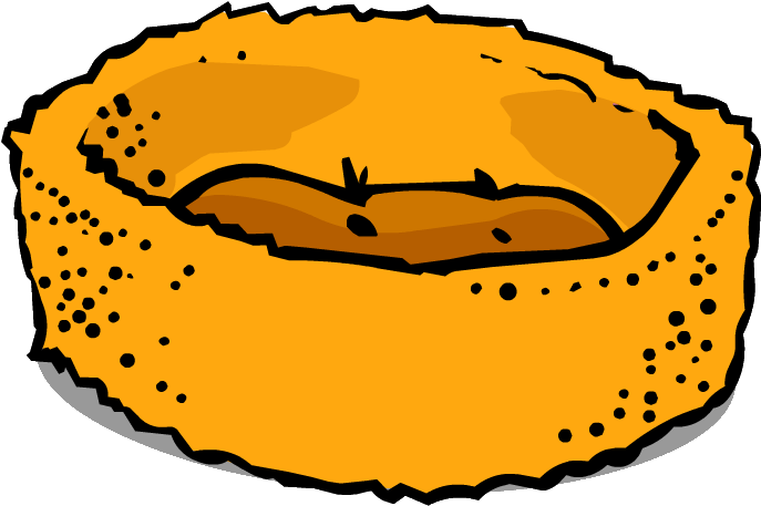 Bed Orange1217 - Club Penguin Puffles (760x488), Png Download