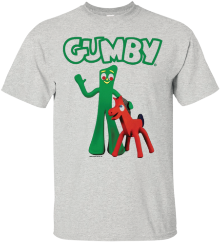 Gumby And Pokey T Shirt Classic Look - Gumby And Pokey (500x500), Png Download