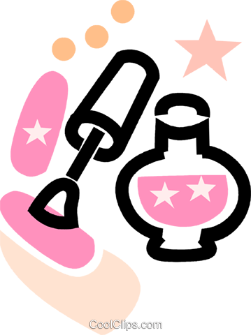 At Getdrawings Com Free For Personal Use - Nail Polish Clip Art (359x480), Png Download