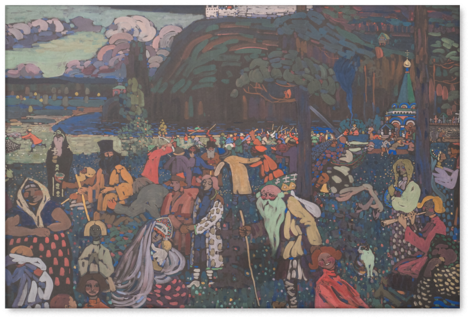 Das Bunte Leben - Kandinsky Motley Life (480x480), Png Download