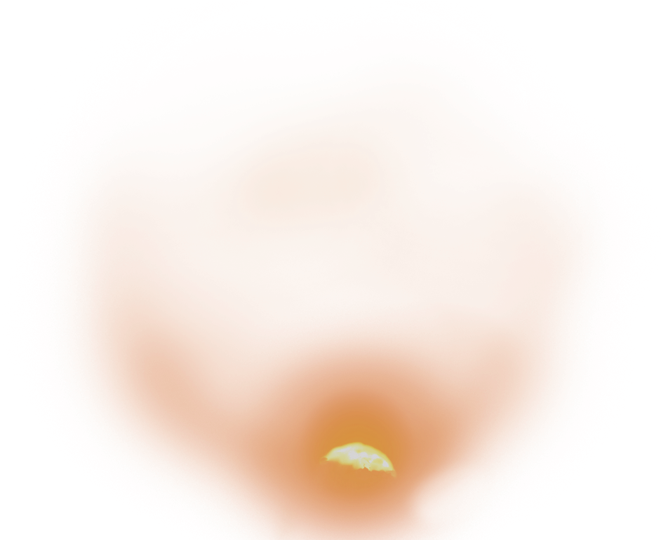 Orangeglow - Orange Fog Png (1024x1024), Png Download