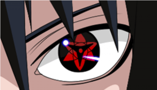 Sasuke Eternal Mangekyou Sharingan Lens - Sasuke Mangekyou Sharingan Eye (500x500), Png Download