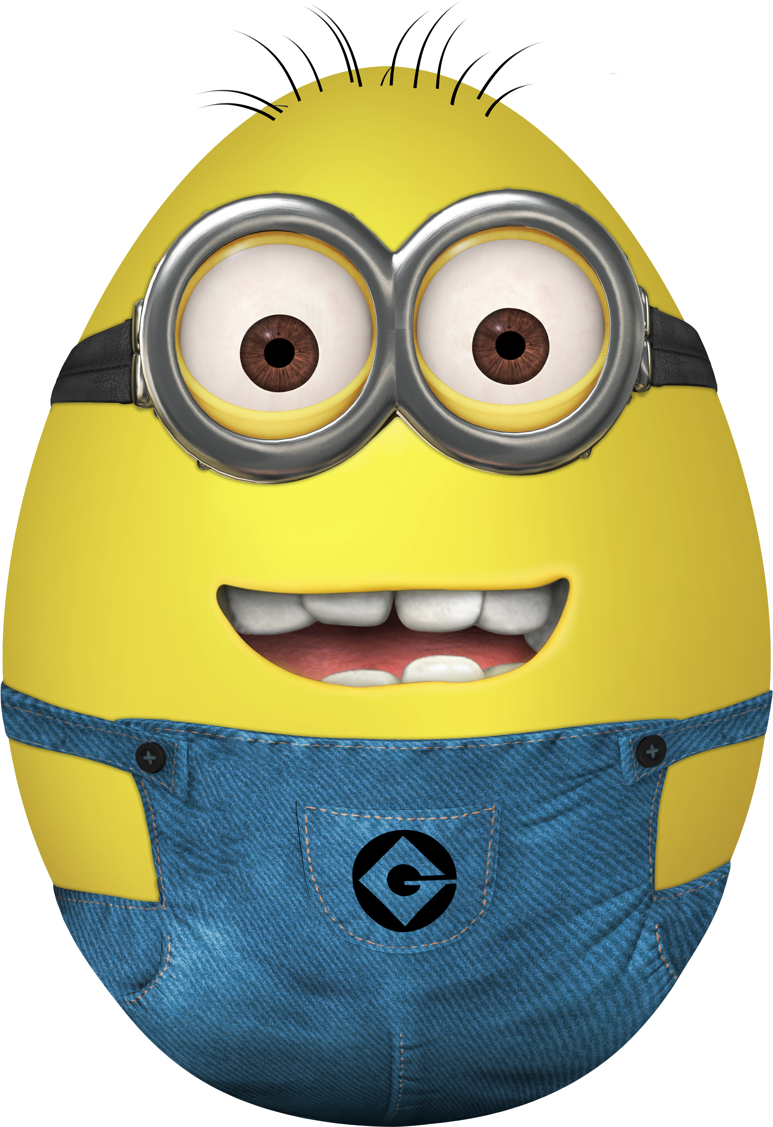 Minions Bob The Film Humour Easter Egg - Minions Easter Eggs (2872x4000), Png Download