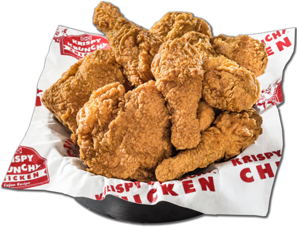 Courtesy Of Krispy Krunchy Chicken - Chicken As Food (600x460), Png Download