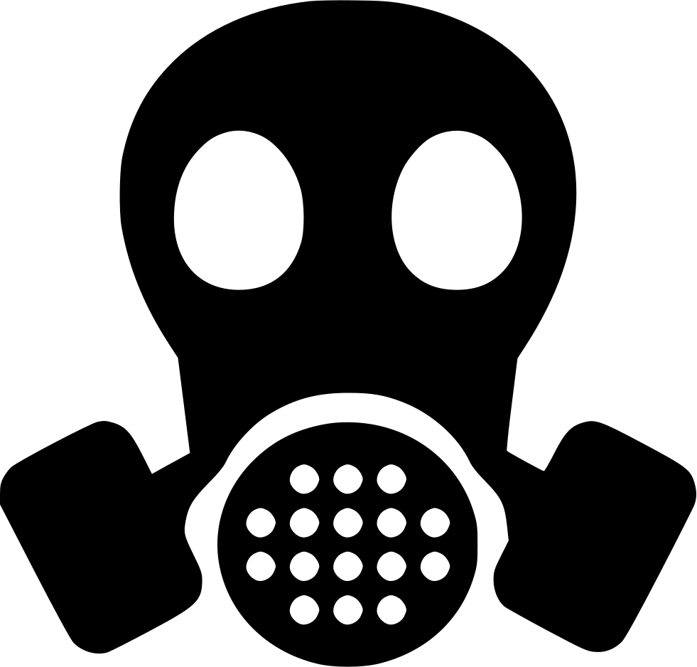 Gas Mask Clipart Png (981x938), Png Download