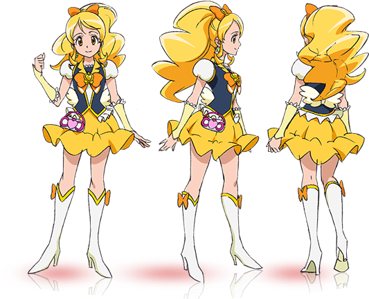 Cure Honey - Happinesscharge Precure! (674x434), Png Download
