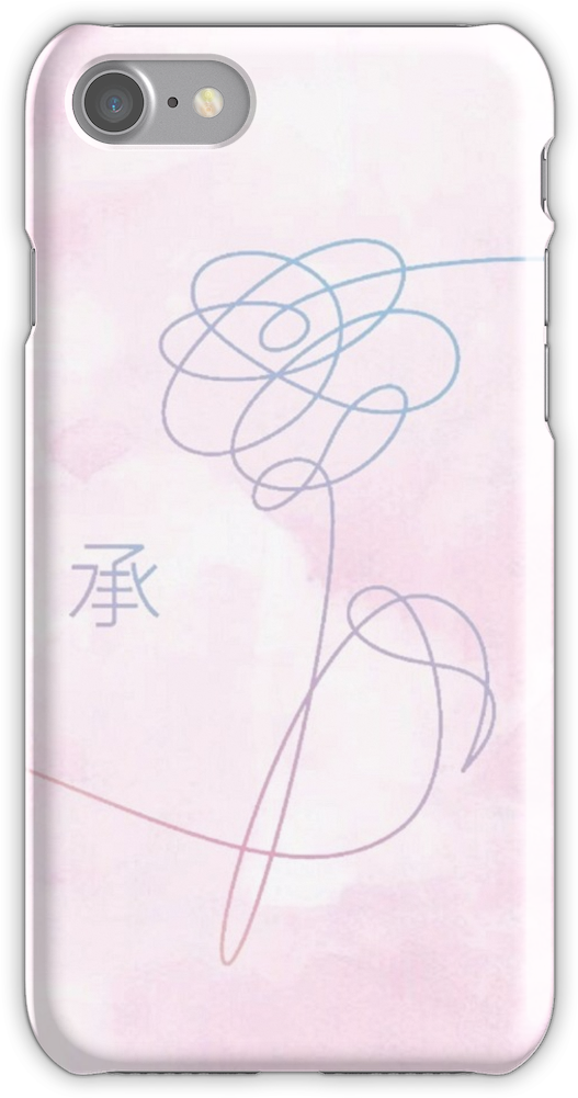 Bts Watercolor Love Yourself Iphone 7 Snap Case - Bts Album Love Yourself Answer (750x1000), Png Download