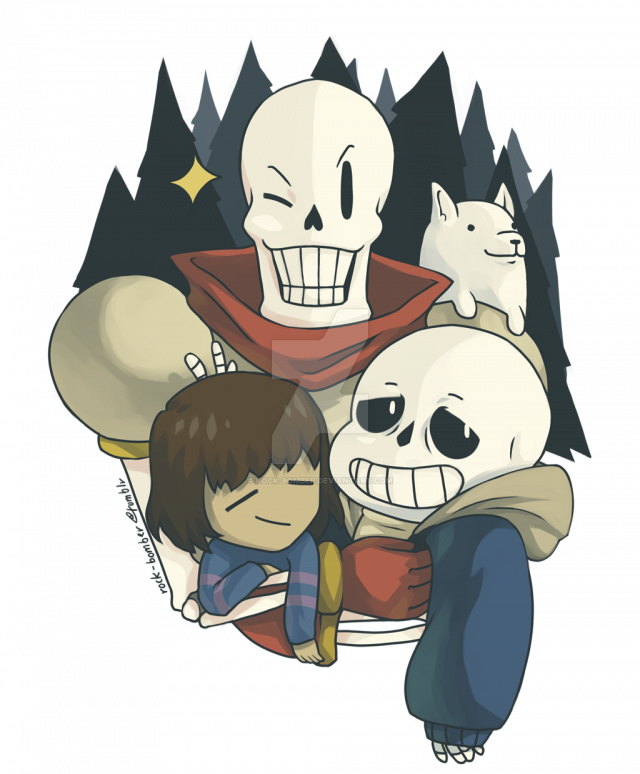 Undertale Sans Fan Art - Undertale Fanart (640x774), Png Download