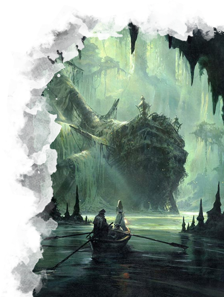 Silenced Chimes - Pirate Cove Concept Art (816x1056), Png Download