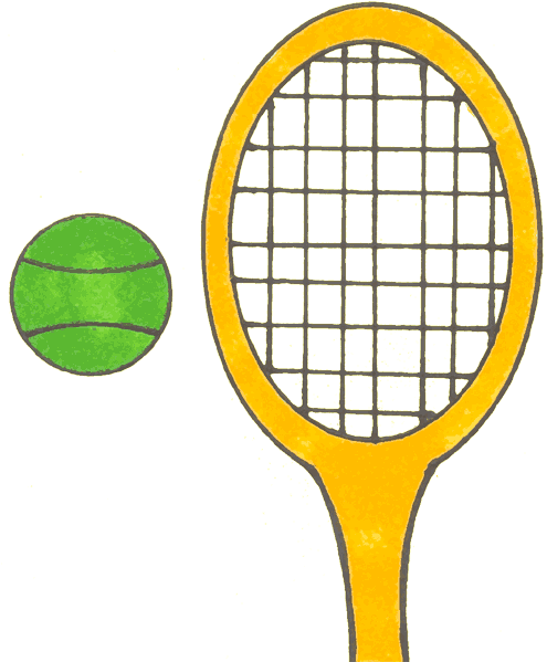 wallpapers Dibujo Pelota De Tenis Png tenis raqueta y pelota dibujo png image
