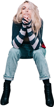 Woman Sitting Png (304x480), Png Download
