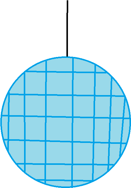 Disco Ball - Scalable Vector Graphics (501x627), Png Download