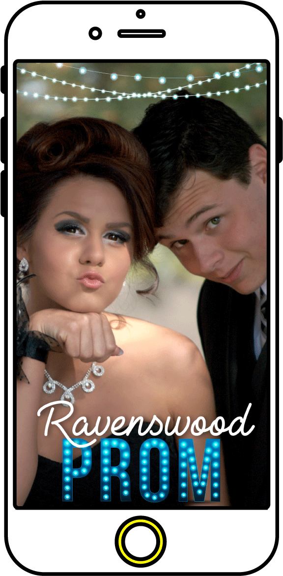Prom Snapchat Filter Ravenswood - Homecoming Invitation | Homecoming Invite | Homecoming (800x1205), Png Download