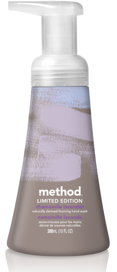 Foaming Hand Wash - Method Limited Edition Foaming Hand Soap Chamomile (322x558), Png Download