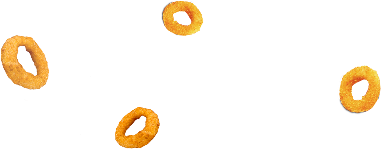 Onion Rings Png Download - Onion Ring Png (1250x531), Png Download