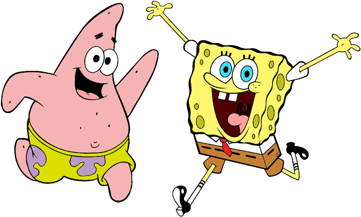Download Jpg Black And White Download Squarepants Clip Art Cartoon -  Spongebob Squarepants PNG Image with No Background 