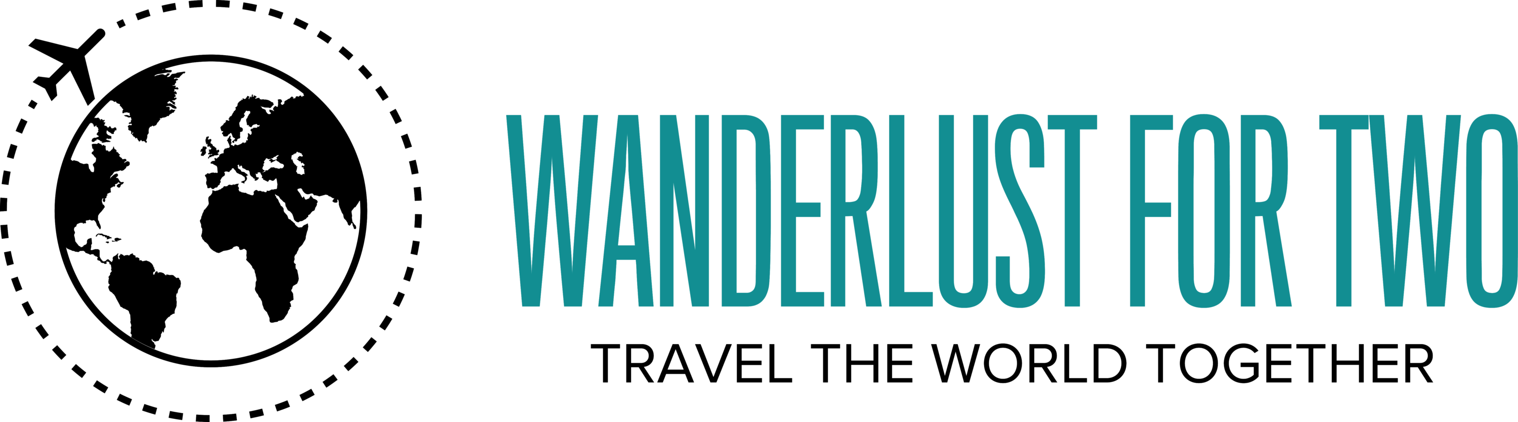 Logo - Wanderlust Blog (3000x834), Png Download