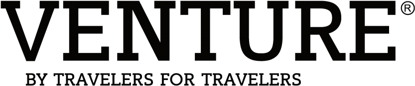 Venture Travel Magazine - Adventure Begins Luggage Tag (900x223), Png Download