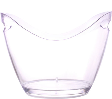 Bucket - Glass (500x500), Png Download