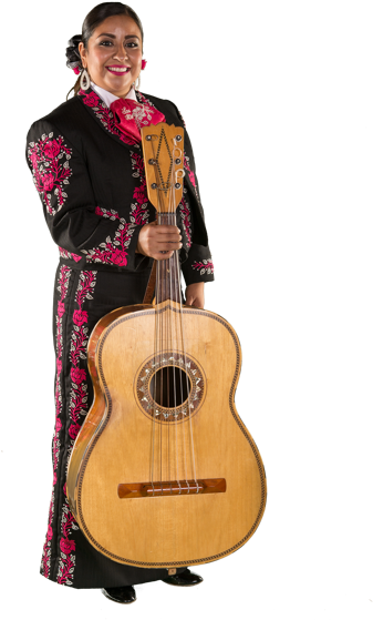 Josephine Pereyra Joined Mariachi Las Alteñas In - Musician (480x600), Png Download
