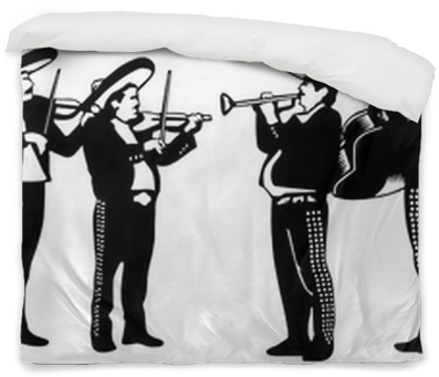 Cartoon Mariachi (400x400), Png Download