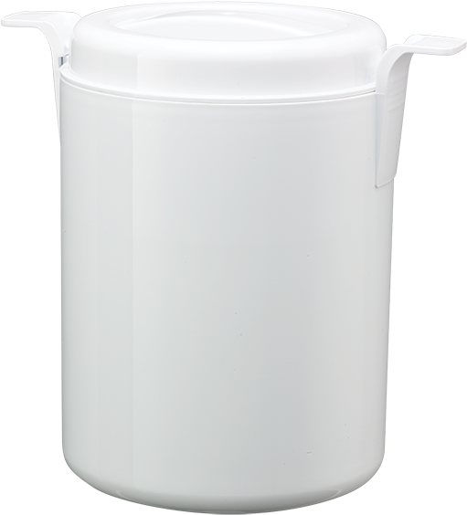 Ice Bucket With Locking Lid - Traditional Back To Wall Toilet (600x600), Png Download