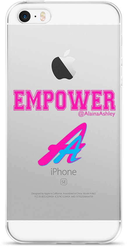 Empower Pink Logo Iphone Case @alainaashley Collection - Initial D Iphone 6s Cover (1000x1000), Png Download