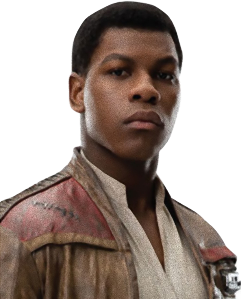 Finn - Advanced Graphics Star Wars Viii The Last Jedi Finn (833x1041), Png Download