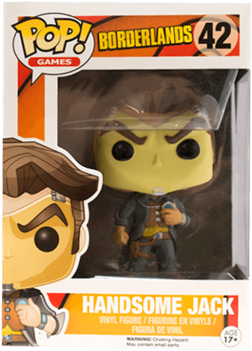 Games - Borderlands - Handsome Jack - Funko Pop! Vinyl: Megaman: Mega Man Quick Boomerang (500x500), Png Download