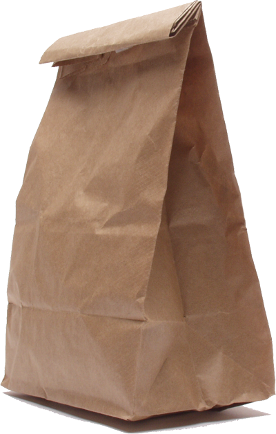 Patrick Hillel - Kraft Paper Lunch Bag (400x628), Png Download